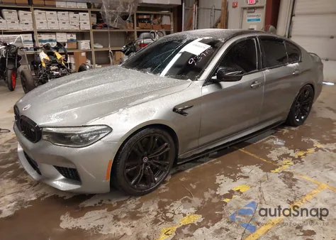 2020 BMW M5 Competition из США, поврежденный, VIN WBSJF0C0XLCD52435